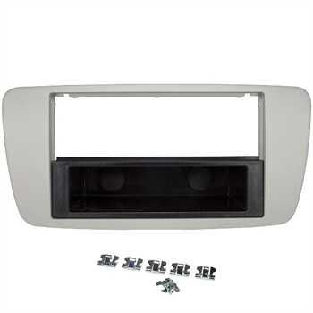 Radioblende SEAT Ibiza (2008-2013), hellgrau