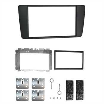 Doppel ISO Radioblende Set SKODA Octavia II+III