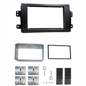 Doppel DIN Radioblende Set SUZUKI SX4, FIAT Sedici