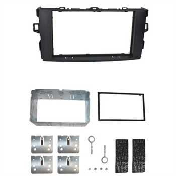 Doppel DIN Radioblende Set TOYOTA Auris, Verso