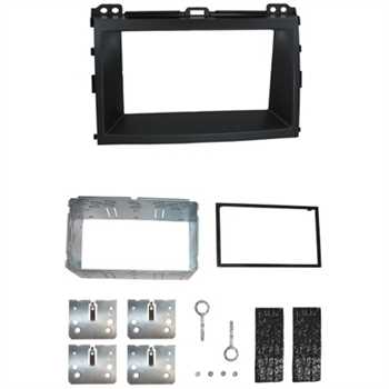 Doppel DIN Radioblende Set TOYOTA Land Cruiser