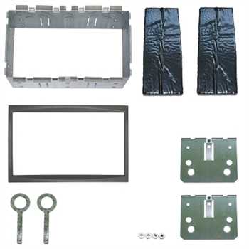 Doppel ISO Radioblende Set CITROEN, FIAT, PEUGEOT