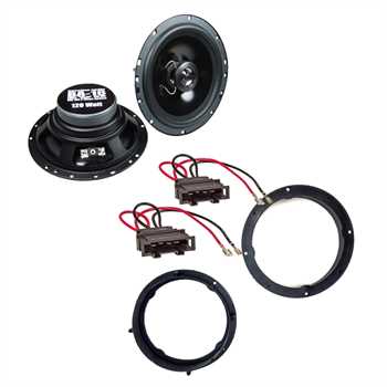 LS-Satz 2-Wege Koaxial DIN 165, VW, SEAT,SKODA