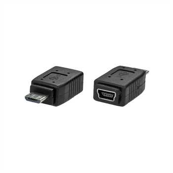 Adapter Micro USB Stecker - Mini-USB Buchse