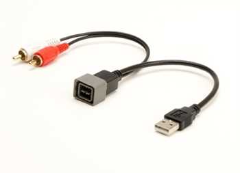 USB + AUX IN Adapter USB-NI1,  NISSAN (2011-)