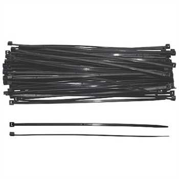 Kabelbinder 2,5 x 100mm schwarz 100 Stück