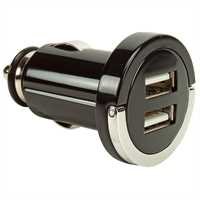 Dual USB Lade-Adapter mini-Version Kfz Adapter 12V