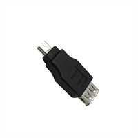Adapter USB Buchse -  USB B-Mini-5 pin Stecker
